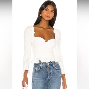Majorelle Corset Long Sleeve